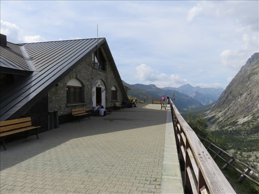 Refugia Elena - last stop in Italy - morning tea