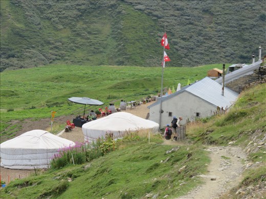 Swiss afternoon tea stop