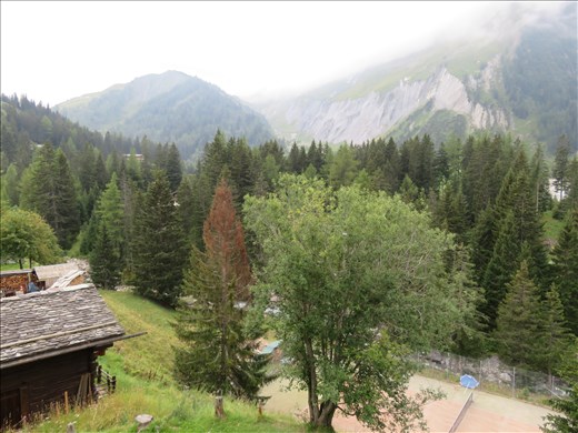 View from hotel balconey