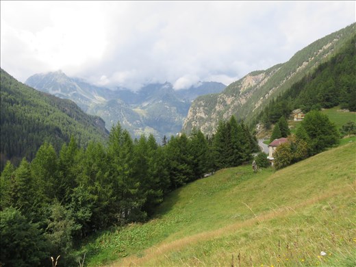 View on way down to next resting place