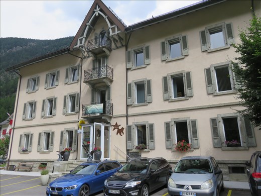 Our accommodation - better inside - great dinner provided