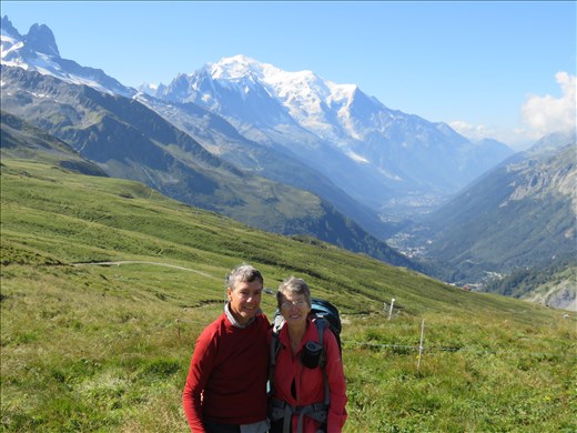 Mont Blanc in all its glory - first sight in days