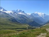 Mountain Views- Mont Blanc on right (rounded top): by jugap, Views[87]