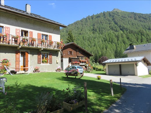 Village houses on way to accommodation at Tre-Le-Champ