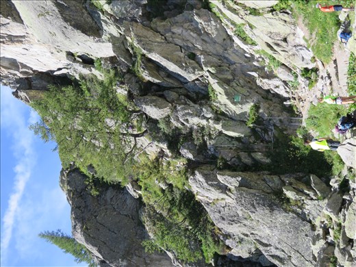 Looking at ladder system from wait point