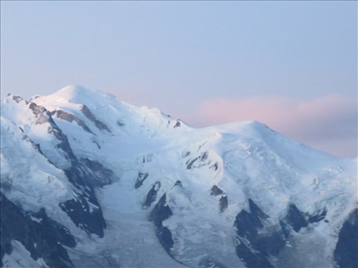 Mont Blanc at dusk