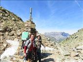 Crossing thru last pass - 2368m - more up to go - ice/snow in background: by jugap, Views[334]