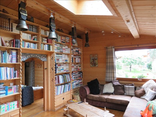 Common room outside our room (door open) - upper floor