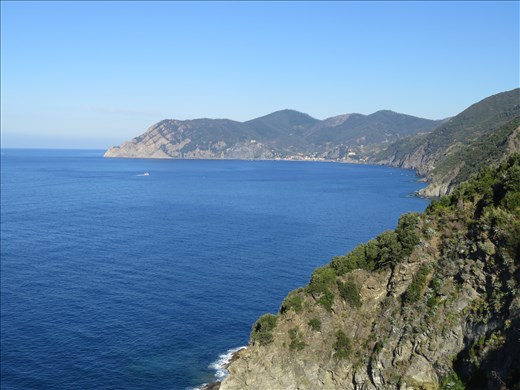 Coastline - looking north from Cornigilia