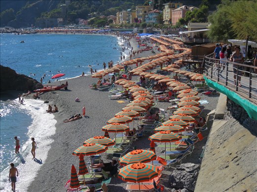 Monterosso -  2nd beach area (round the headland) - not 