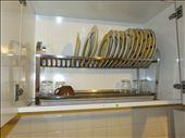 Italian kitchen dish drainers - cupboard above sink - nicely hidden: by jugap, Views[378]