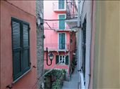 Corniglia - view from appt balcony - 1 floor up - 