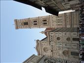 Florence - front of Duomo (cathedral) and bell tower: by jugap, Views[299]