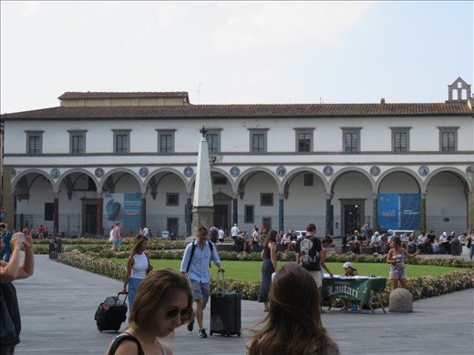 Florence - a piazza