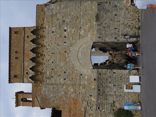 San Gimignano - Main front entrance