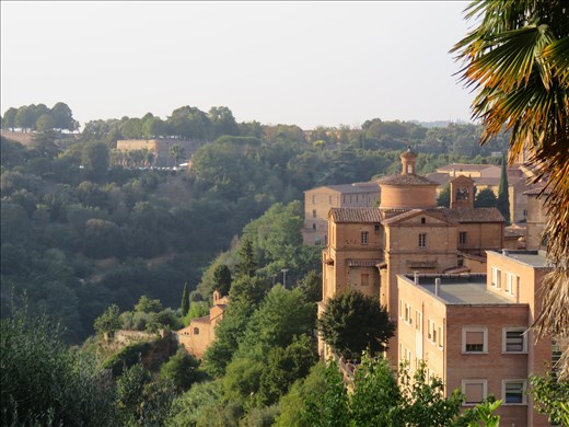 Siena - view from appt window