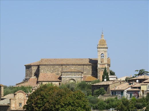 Montelcino - rooftop view