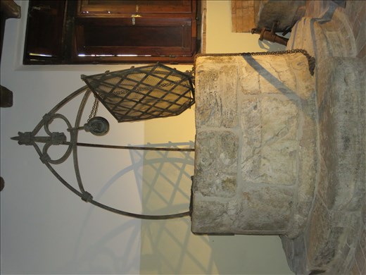 Winery - old well inside