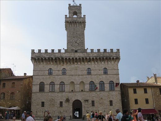 Montepulciano - main piazza building