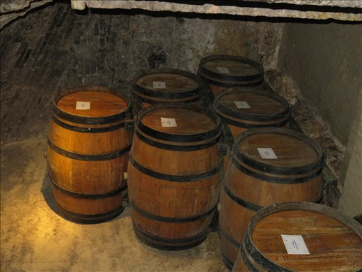 Montepulciano - wine cellar - on way to tasting session