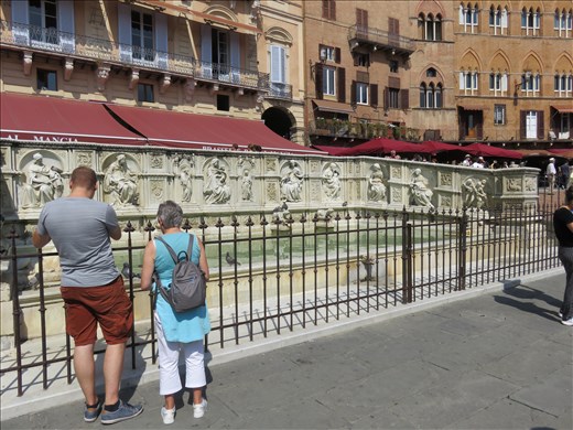 Siena - Fountain at Il Campo