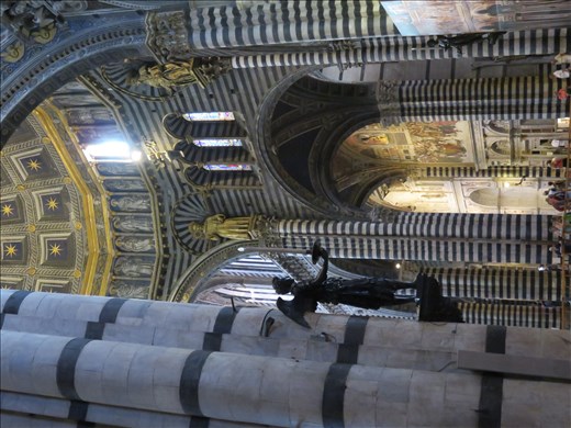 Siena - inside Duomo