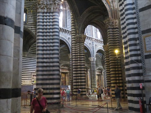 Siena - inside Duomo
