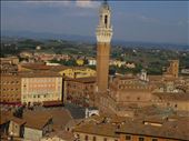 Siena - view of rooftops from one of the Duomo buildings: by jugap, Views[294]