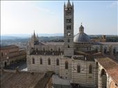 Siena - view of Duomo from one of the other buildings in Duomo complex: by jugap, Views[317]