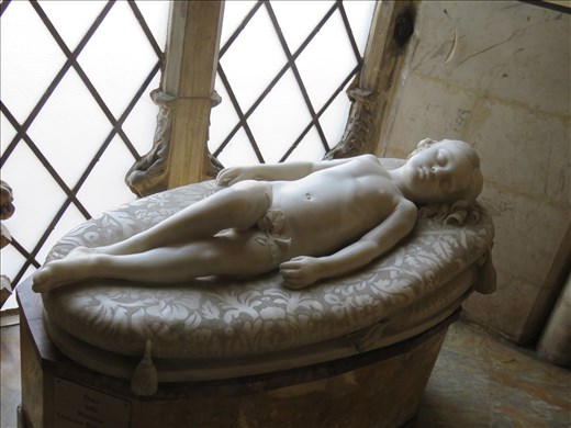 Siena - sculpture in Duomo complex