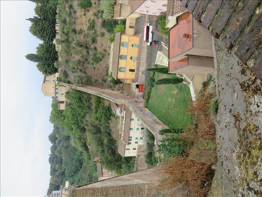 Siena - part of old wall around Siena