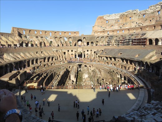Rome - Colosseum - inside