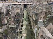 Rome - Colosseum - lower structures - inside: by jugap, Views[229]