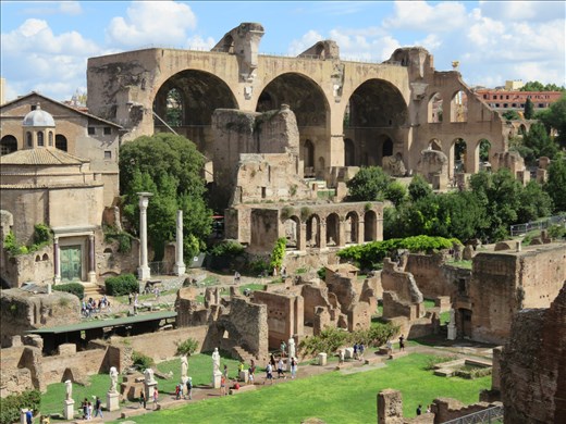 Rome -Roman Forum complex