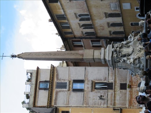 Rome - Obelisk(non-egyptian) cum fountain - opp Pantheon