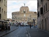 Rome - Castel Sant'Angelo - originally protected Vatican area: by jugap, Views[334]