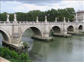 Rome - Pont S.Angelo -footbridge to Castel Sant'Angelo across Tiber River : by jugap, Views[233]