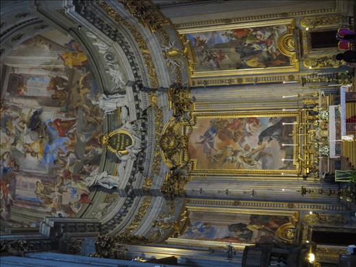 Rome - altar area of another church
