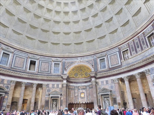 Rome - Pantheon - just inside