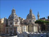 Rome - 2 churches close together near Vittoriano: by jugap, Views[128]