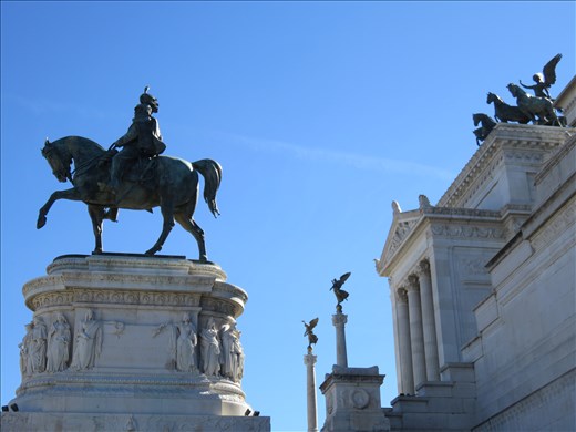 Rome - Vittoriano - part of monument
