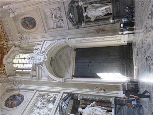 Rome - front door of cathedral from inside