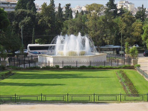 Athens- fountain (given by the French)