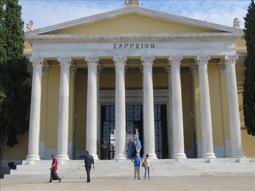 Athens - Zappeio Mansion - father of modern summer olympics
