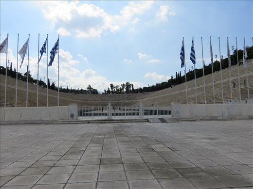 Athens - Panathenaic Stadium - sight of revival of summer games 1896