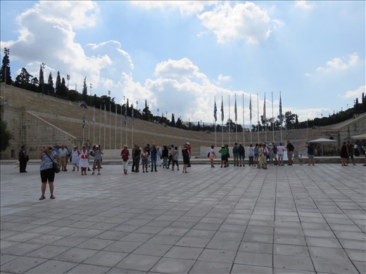 Atehns - Panathenaic Stadium - marble steps/seating