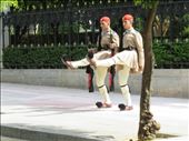 Athens - Evones - stepping out. Horseshoes on underside of shoe - noise making: by jugap, Views[273]