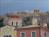 Athens - Acropolis - view up from local street: by jugap, Views[350]