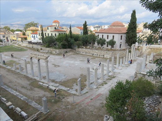 Athens - Roman Agora - next to tower of the winds