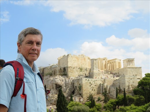 Athens - view of Acropolis